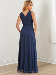 A-Line/Princess V-Neck Floor-Length Mother of the Bride Dresses