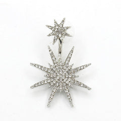 Earrings For Women's Crystal Party Cubic Zirconia Rhinestone Star