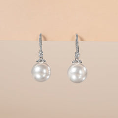 Elegant Pearl Drop Earrings