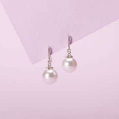 Elegant Pearl Drop Earrings