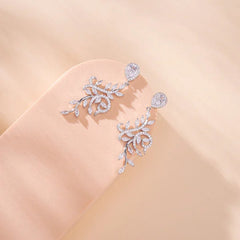 Exquisite Cubic Zirconia Drop Earrings