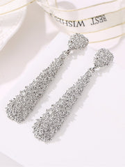 Pear Cut Drop Earrings For Women's Wedding Work Daily Party