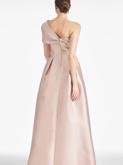 A Line/Princess One Shoulder Floor-Length Mother of the Bride Dresses