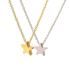 Simple Star Chain Necklaces